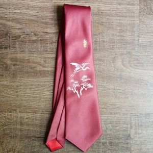 Vintage Hand-painted Necktie